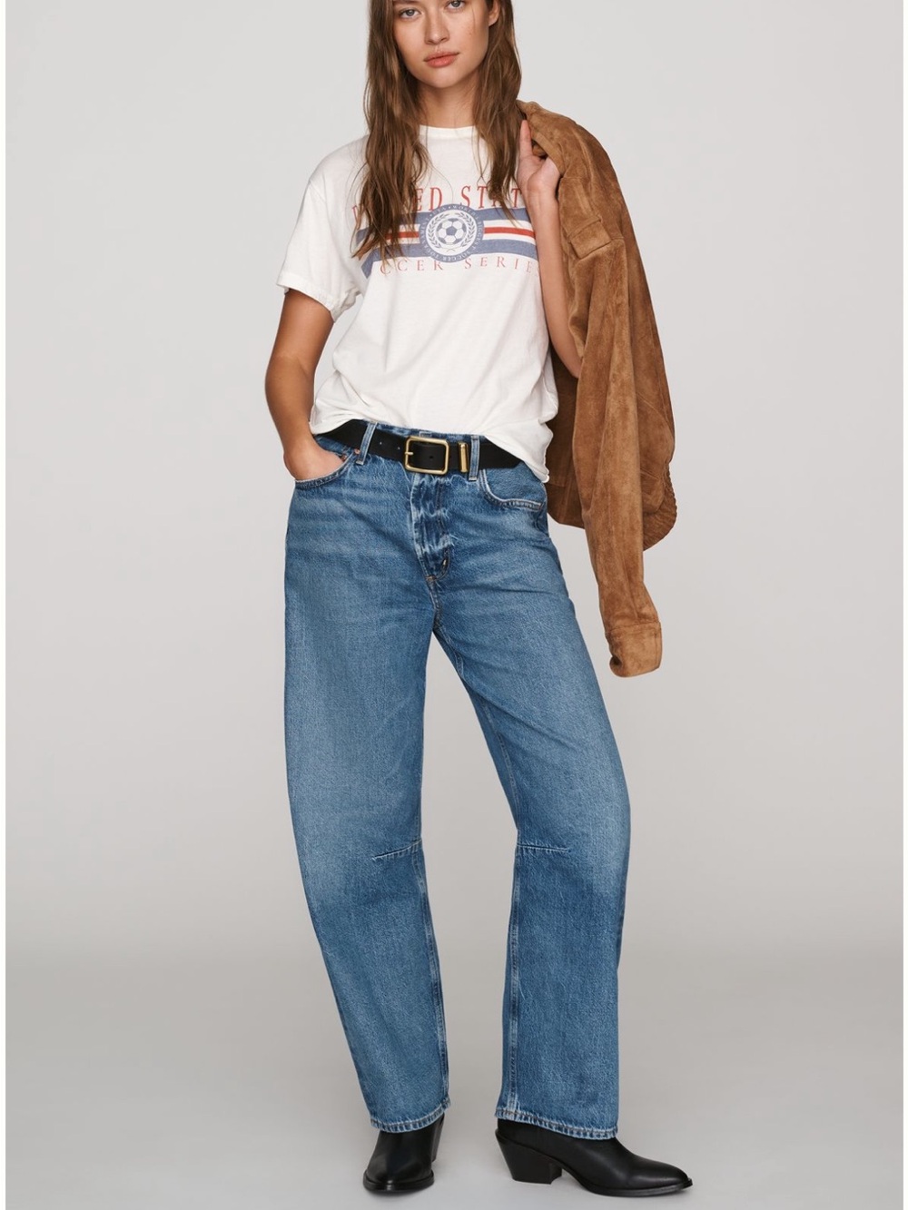 Aritzia citizens of humanity Miro relaxed jeans